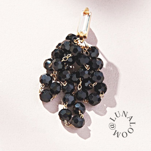 Anthropologie 🆕 | 🎄❄️Cosmic Rocker Waterfall Beaded Drop Earrings. - Picture 6 of 6